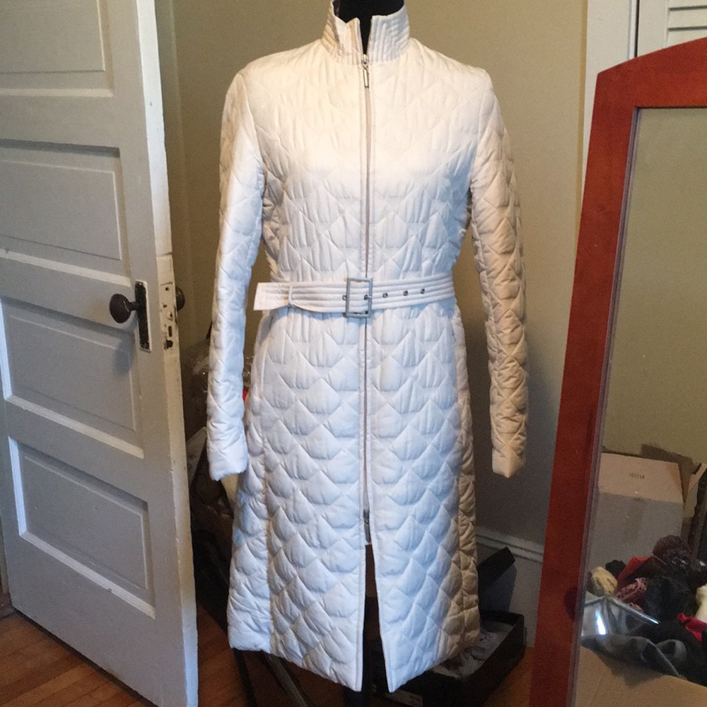 Kenneth Cole white puffer